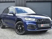 Used Audi Q5 S-Line 252 HP (185 kW) 2017 Blue SUV
