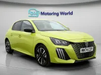 Used Peugeot 208 Allure 101 HP (74 kW) 2024 Yellow Hatchback