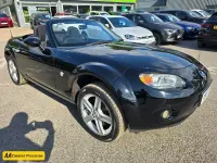 Used Mazda MX5 126 HP (92 kW) 2007 Black Cabriolet