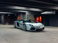 Used Lamborghini Aventador 700 HP (514 kW) 2014 Blue Coupe