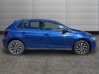 Used VW Polo Life 95 HP (69 kW) 2023 Blue Hatchback