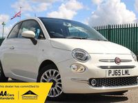 Used Fiat 500 Lounge 69 HP (50 kW) 2015 White Hatchback