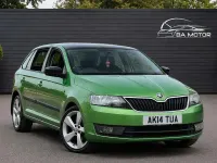 Used Skoda Rapid Elegance 2014 Green Hatchback