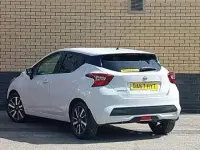 Used Nissan Micra N-Connecta 90 HP (66 kW) 2017 White Hatchback