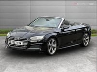 Used Audi A5 Cabriolet S-Line 252 HP (185 kW) 2017 Black Cabriolet