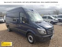 Begagnad Mercedes Sprinter 129 HK (94 kW) 2014 Blå Van