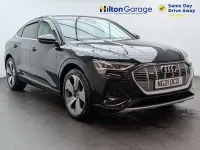 Used Audi e-tron Sportback S-Line 300 kW (408 HP) 2021 Black SUV
