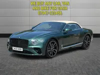 Used Bentley Continental 635 HP (467 kW) 2019 Green Cabriolet