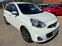 Begagnad Nissan Micra N-TEC 2016 Vit Halvkombi