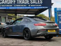 Used Mercedes E220 AMG Line Premium 194 HP (142 kW) 2017 Grey Coupe