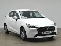 Used Mazda 2 Center-Line 75 HP (55 kW) 2023 White Hatchback