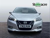 Used Nissan Micra Acenta 91 HP (66 kW) 2021 Silver Hatchback