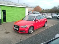 Used Audi A1 S-Line 2014 Red Hatchback