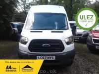 Used Ford Transit 170 HP (125 kW) 2018 White Van