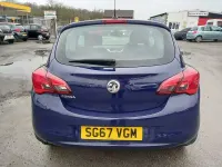 Used Vauxhall Corsa 73 HP (53 kW) 2017 Blue Hatchback