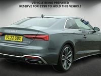 Used Audi A5 S-Line 204 HP (150 kW) 2022 Daytona gray pearl effect/daytona gray pearl effec Coupe