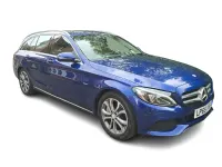 Begagnad Mercedes C350e 2016 Blå Kombi