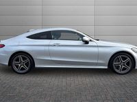 Used Mercedes C300 AMG Line Premium 258 HP (189 kW) 2019 Iridium silver Coupe