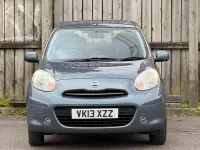 Begagnad Nissan Micra Acenta 80 HK (58 kW) 2013 Grå Halvkombi