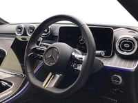 Used Mercedes C300 AMG line 2024 Metallic paint hightech silver Estate