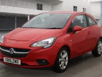 Used Vauxhall Corsa Excite 89 HP (65 kW) 2015 Red Hatchback