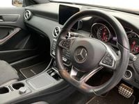 Used Mercedes A200 AMG Line Premium 156 HP (114 kW) 2017 Blue Hatchback