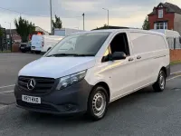 Used Mercedes Vito Progressive 160 HP (117 kW) 2021 White Van