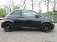 Used Fiat 500 S 69 HP (50 kW) 2017 Black Hatchback