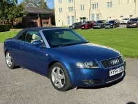 Used Audi A4 Cabriolet Sport 163 HP (119 kW) 2004 Blue Cabriolet