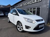 Begagnad Ford C-MAX Zetec 125 HK (91 kW) 2015 Vit Minibuss