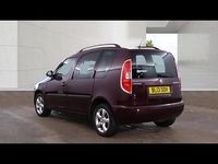 Used Skoda Roomster SE 105 HP (77 kW) 2013 Maroon MPV