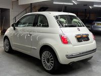 Used Fiat 500 Lounge 69 HP (50 kW) 2015 White Hatchback
