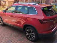 Used Skoda Karoq SE L 150 HP (110 kW) 2022 Red SUV