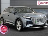 Used Audi Q4 e-tron S-Line 150 kW (204 HP) 2022 Blue SUV