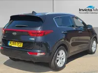 Used Kia Sportage 114 HP (83 kW) 2016 Phantom black SUV