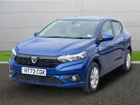 Usado Dacia Sandero Expression 100 CV (73 kW) 2023 Azul Utilitario