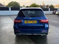 Used Mercedes GLC250 AMG line 2017 Blue SUV