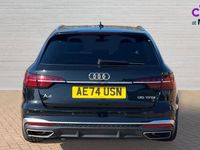Used Audi A4 S-Line 150 HP (110 kW) 2024 Black Estate