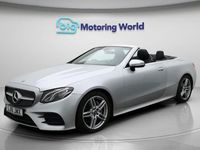 Used Mercedes E220 AMG line 194 HP (142 kW) 2019 Silver Cabriolet