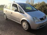 Used Vauxhall Meriva 140 HP (102 kW) 2006 Silver MPV