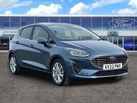 Usado Ford Fiesta Titanium 2022 Azul Citadino