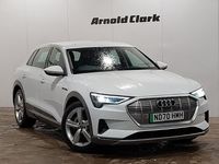 Begagnad Audi e-tron Advanced 230 kW (313 HK) 2020 Vit SUV