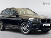 Used BMW X3 M Sport 187 HP (137 kW) 2021 Black SUV