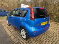 Used Nissan Note Tekna 110 HP (80 kW) 2009 Blue Hatchback