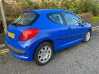 Used Peugeot 207 2008 Blue Hatchback