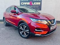 Used Nissan Qashqai N-Connecta 115 HP (84 kW) 2019 Red SUV