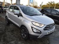 Used Ford Ecosport Zetec 125 HP (91 kW) 2018 Silver SUV