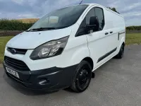 Used Ford Transit Custom 105 HP (77 kW) 2017 White Van