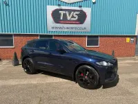 Used Jaguar F-Pace S 300 HP (220 kW) 2017 Blue SUV