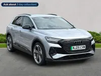 Used Audi Q4 e-tron Black Edition 210 kW (286 HP) 2025 Silver SUV